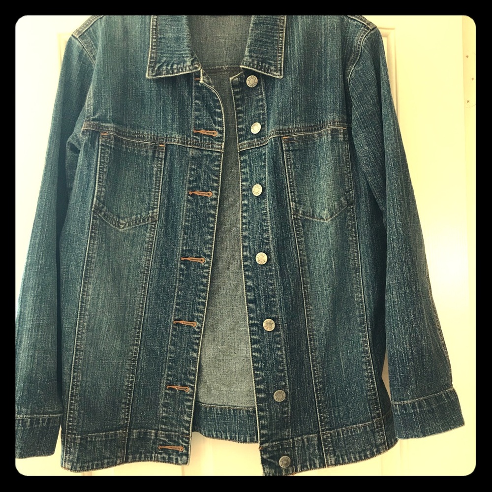 Chico’s jeans jacket